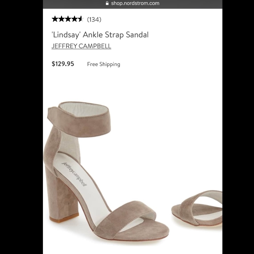 Lindsay Ankle strap Sandal